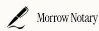 Morrow Notary logo