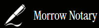 Morrow Notary logo